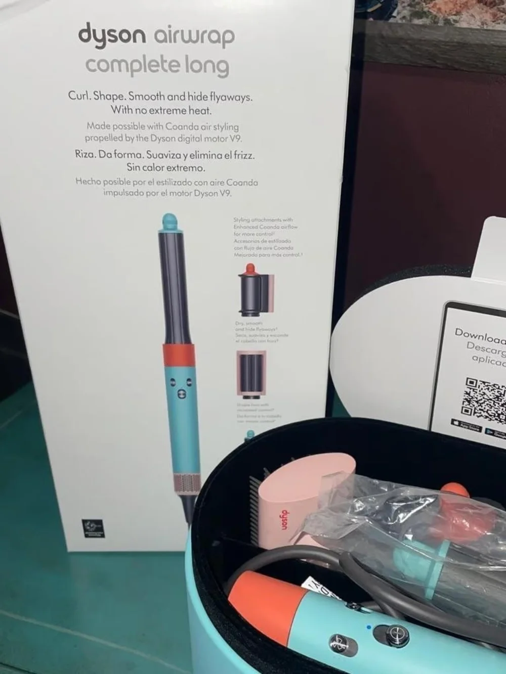 New Dyson Airwrap multi-styler special edition ceramic Pop complete long